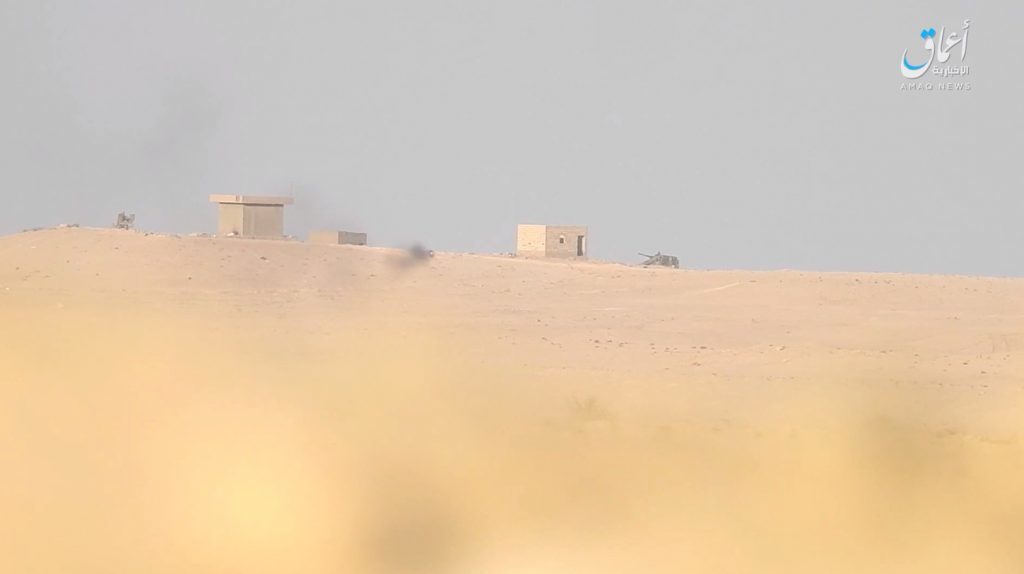 Click to enlarge ATGM attack in Syria 1