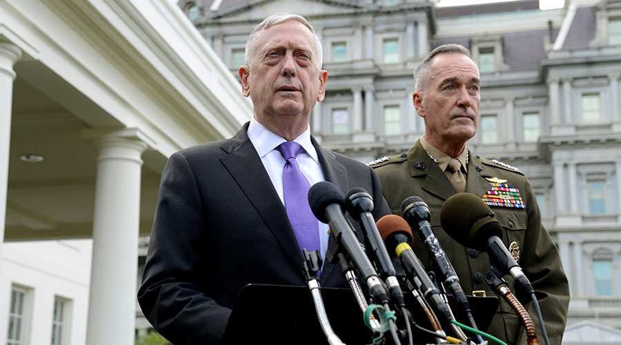 Defense Secretary Mattis and General Dunford