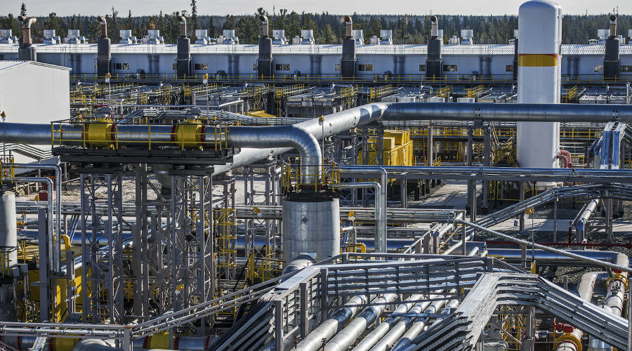 Rosneft oil refinery