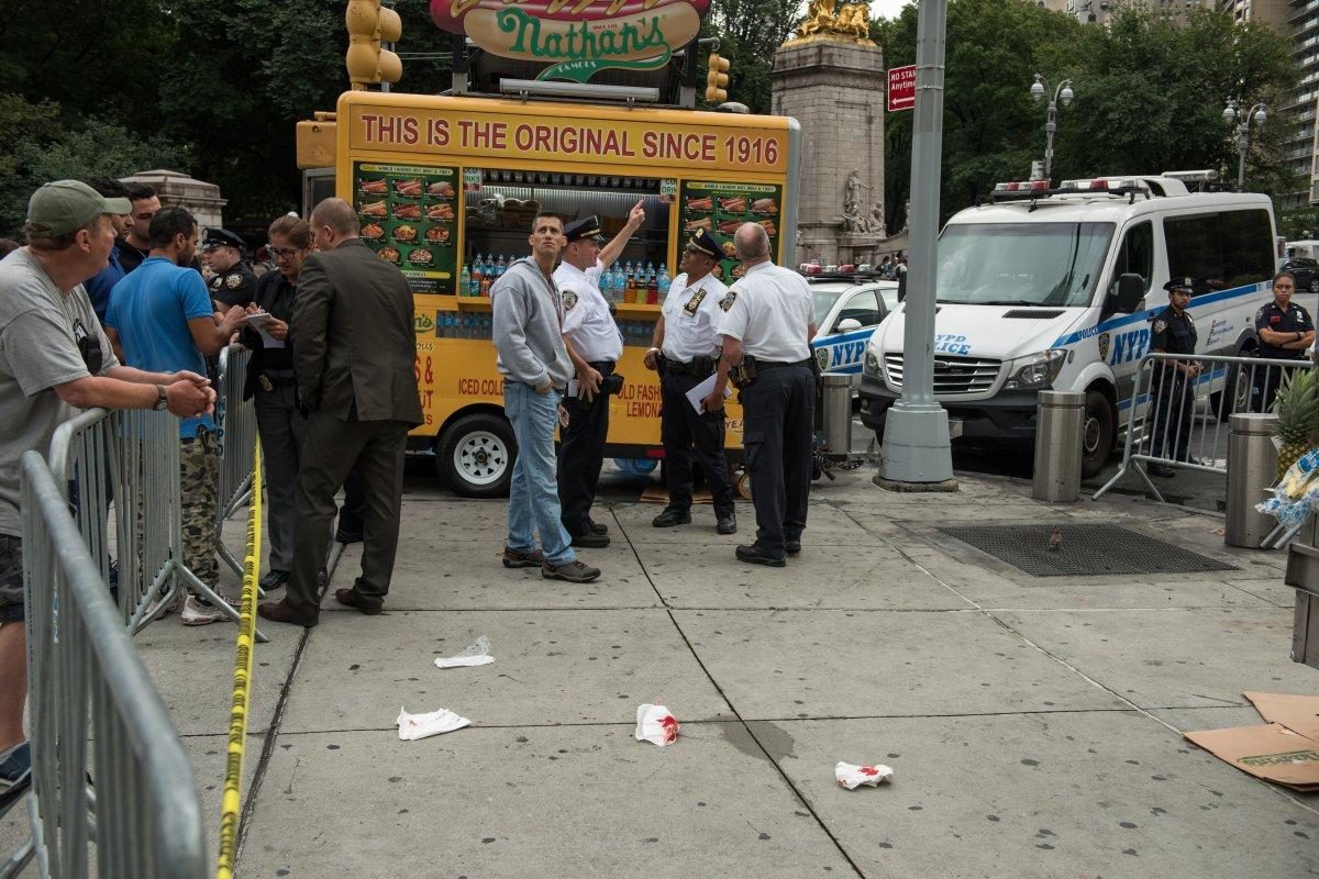 police scene