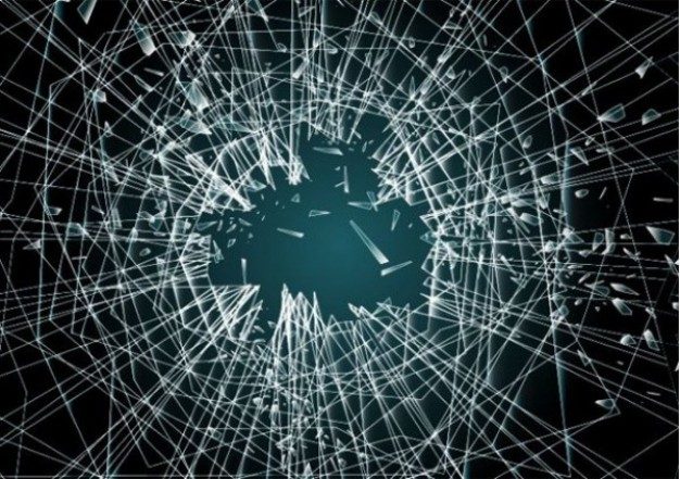 shattered glass