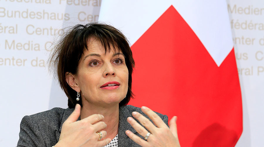 Swiss President Doris Leuthard