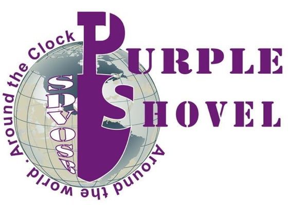 Click to enlarge Purple shovel