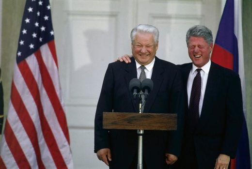 bill clinton boris yeltsin