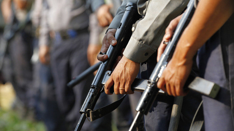 Polizisten Myanmar