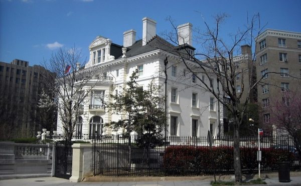 Russia’s opulent former trade mission in Washington D.C.