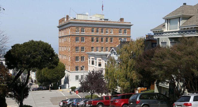 Click to enlarge The former Russian Consulate in San Francisco