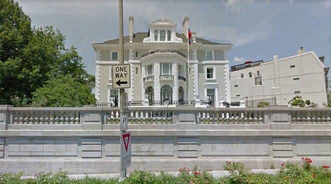 Click to enlarge Russia’s opulent former trade mission in Washington D.C.