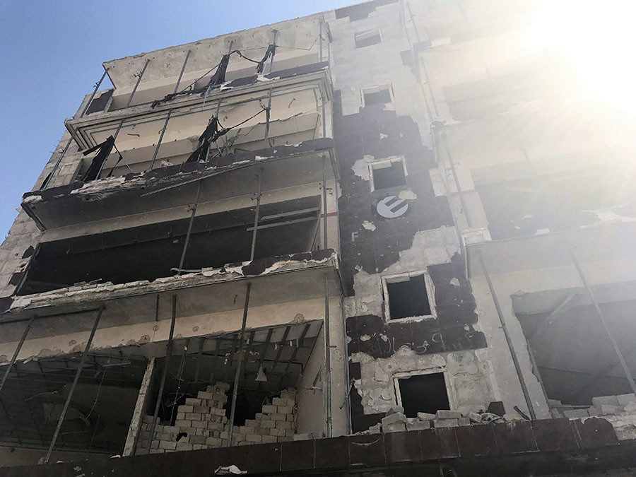 The Mall in the Al Sh’ar district of East Aleppo
