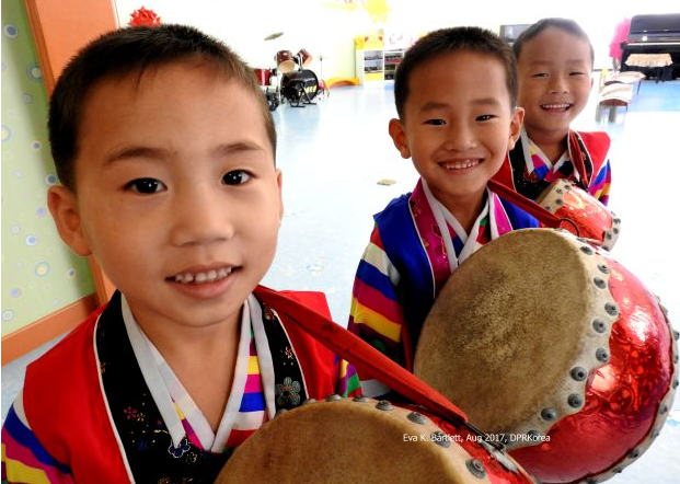 Children in Pyongyang Orphanage