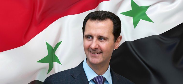 assad syria flag