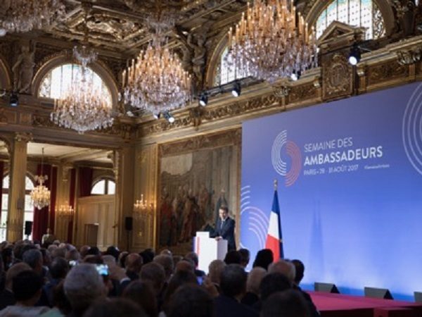 Click to enlarge Emmanuel Macron