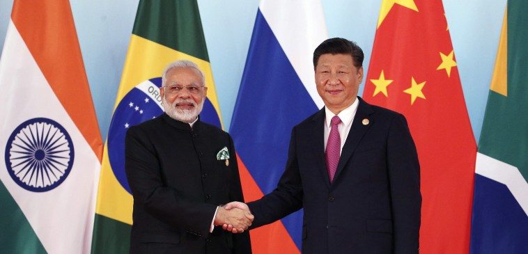 Click to enlarge Narenda Modi and Xi Jinping