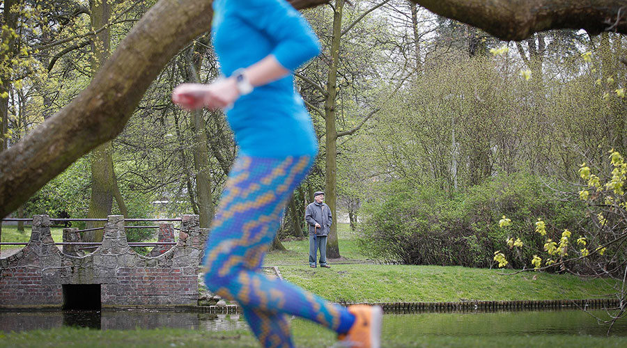 jogging