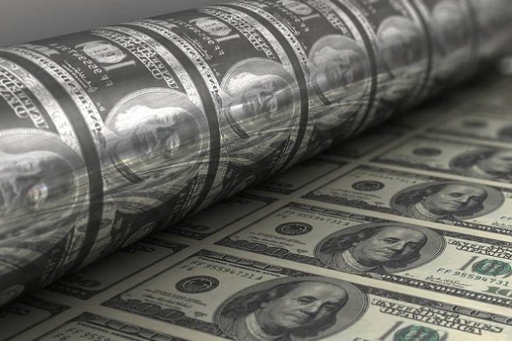 Dollar printing press