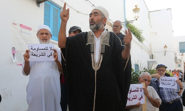 Tunisian protests gender equality