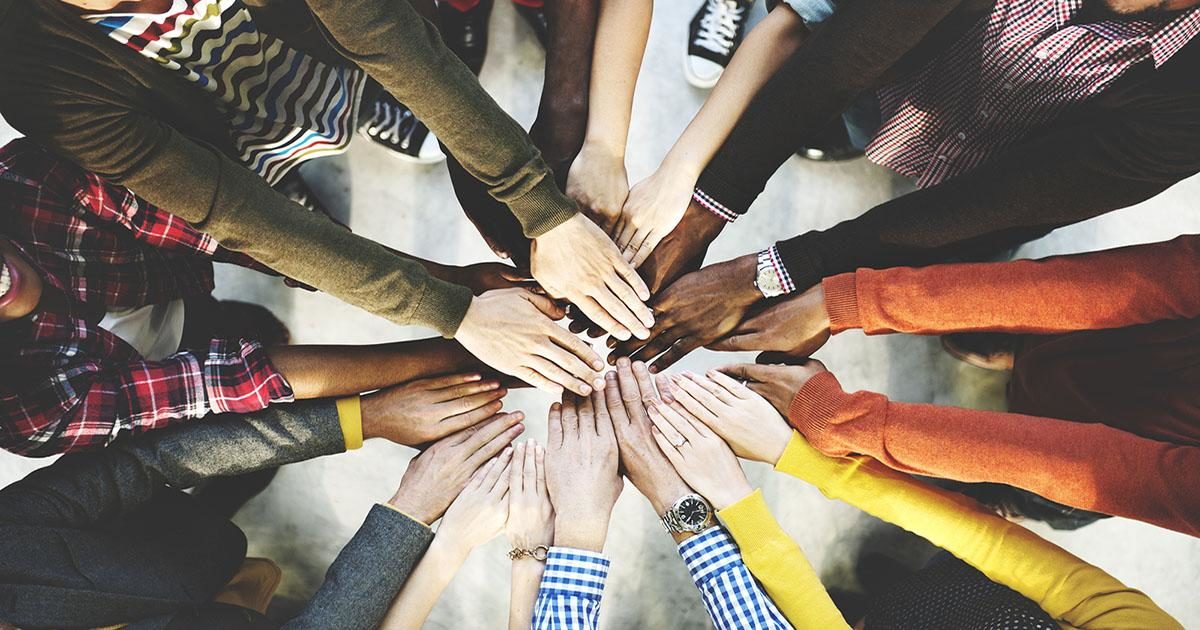 diversity hands