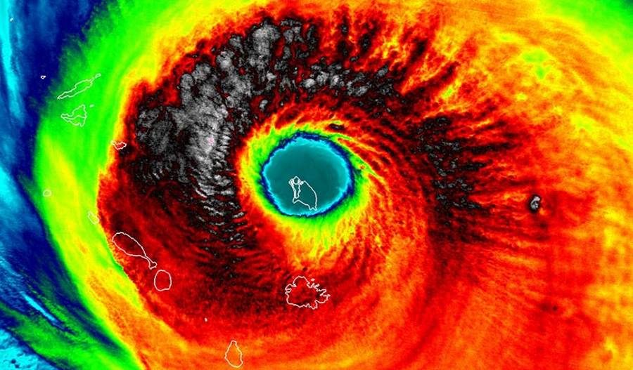 Click to enlarge Irma hurrican leeward islands