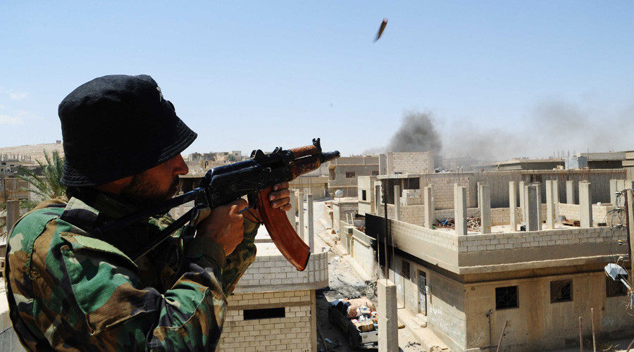 Syrian soldier