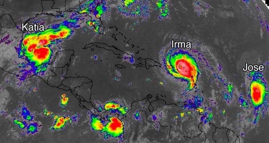 Click to enlarge Hurricane Katia Jose Irma