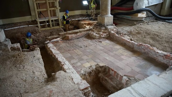 Click to enlarge Underground rooms in Greenwich Palace