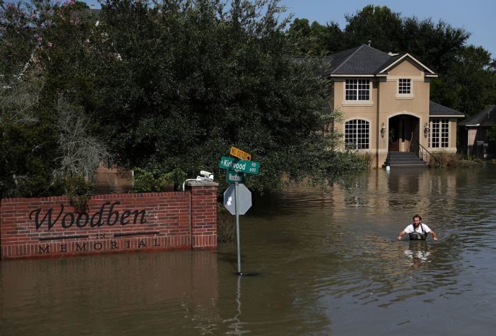 Hurricane harvey rainfall