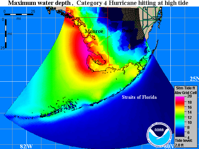 Click to enlarge Irma Storm surge 9.6.17