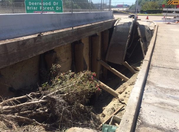 Click to enlarge Houston sinkhole