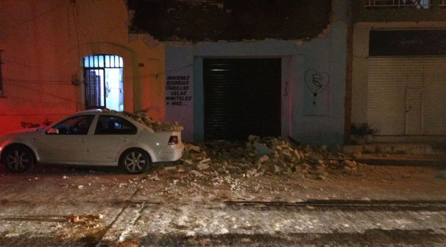 Click to enlarge Mexico earthquake
