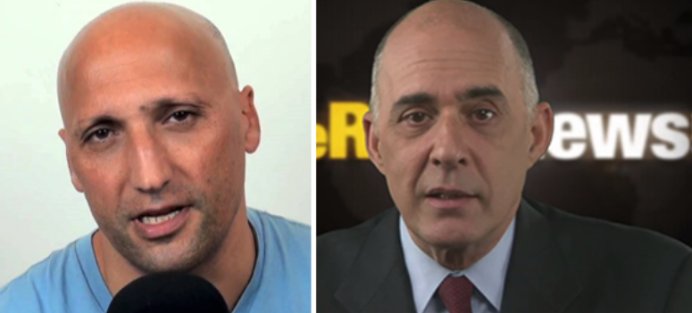 Click to enlarge Dimitri Lascaris & Paul Jay of TRNN