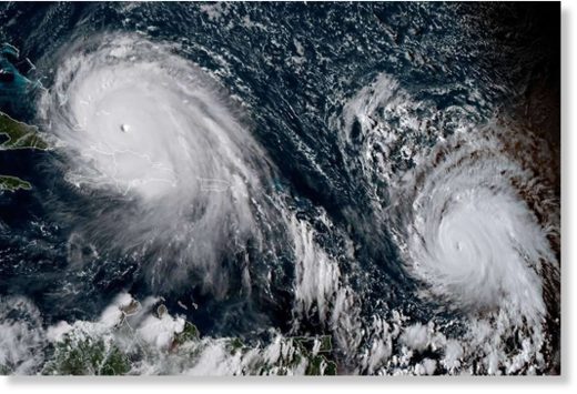 Hurricane Irma and Jose