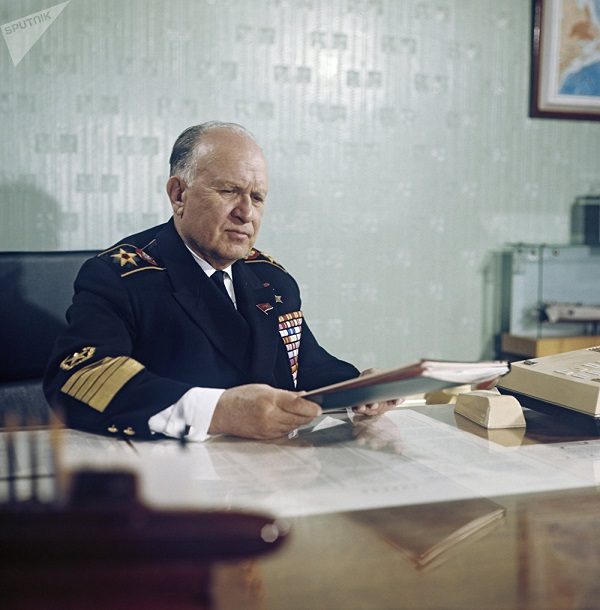 Click to enlarge Soviet Admiral of the Fleet Sergey Gorshkov