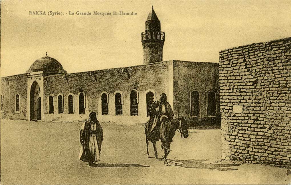 Click to enlarge grand el-Hamidie mosque in Raqqa