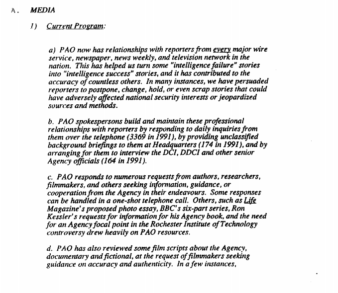 CIA screen shot