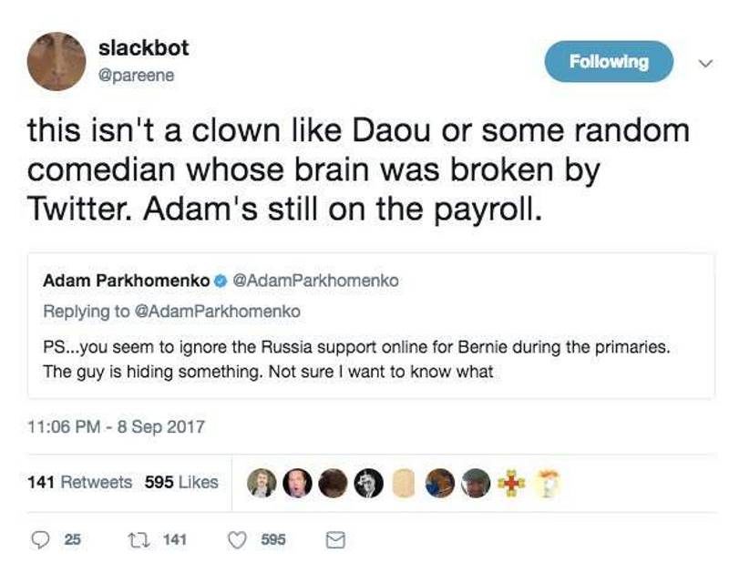 russia bernie sanders