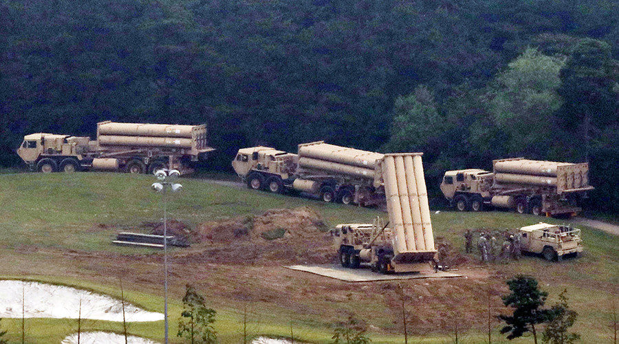Terminal High Altitude Area Defense (THAAD) interceptors