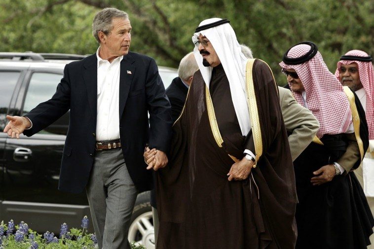 George W Bush Saudi Arabia
