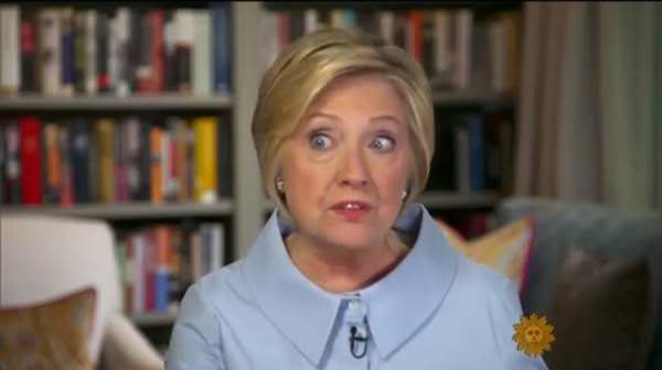 Hillary clinton crazy eyes