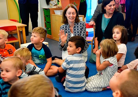 children in school