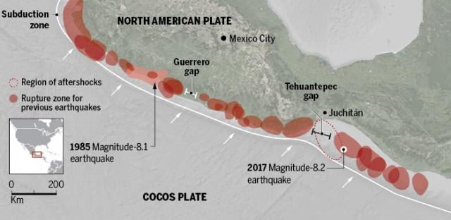 Click to enlarge Mexico earthquake