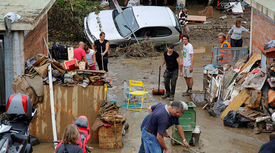 Click to enlarge Livorno Italy floods