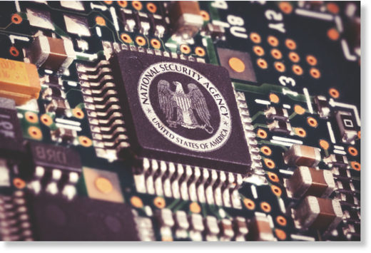 Click to enlarge NSA surveillance