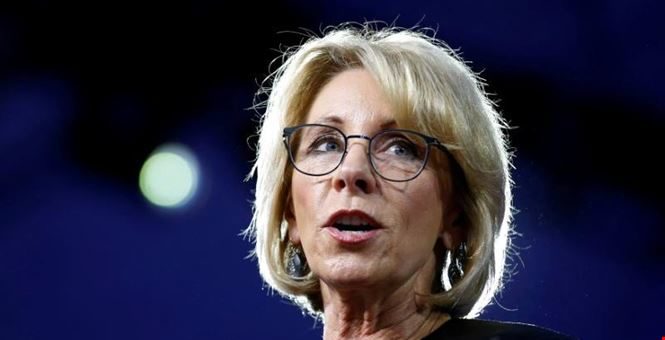 Click to enlarge Betsy DeVos campus sexual assault