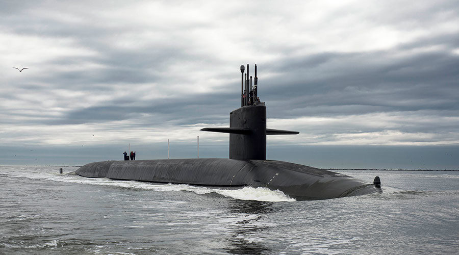 USS Tennessee nuclear submarine