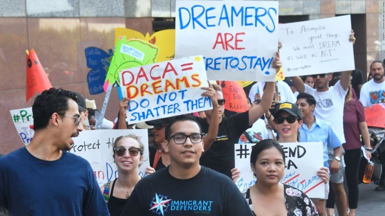 Click to enlarge DACA protest