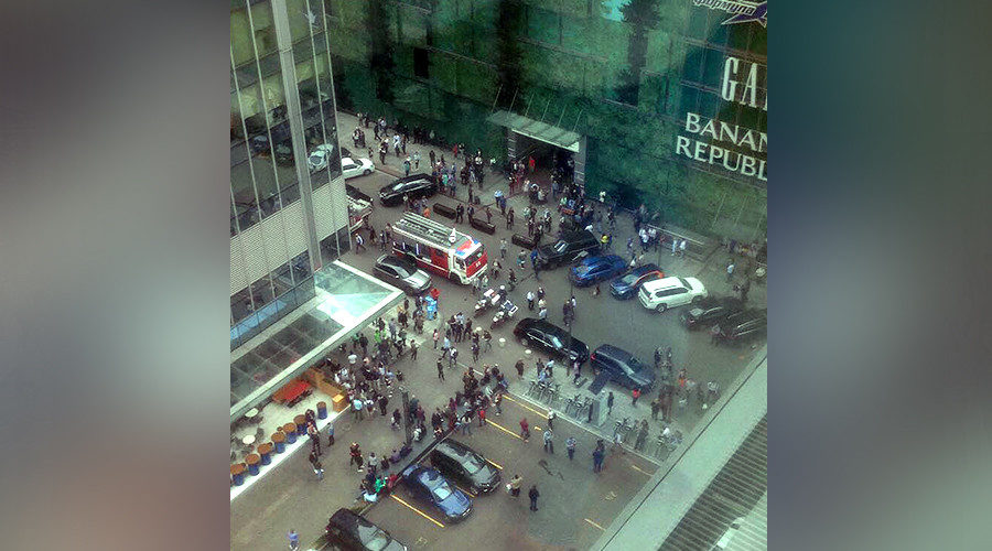 Moscow mall evacuation