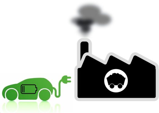 Click to enlarge electric cars emissions