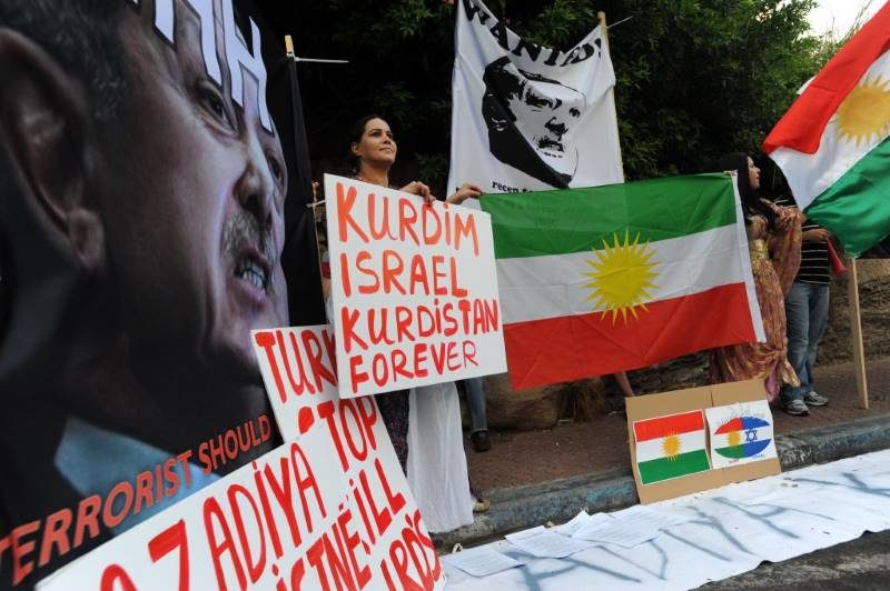 israel supports kurds