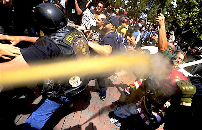pepperspraying