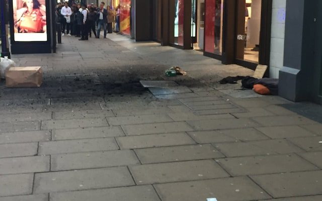 Power network explosion in London